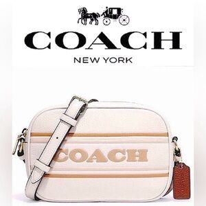 ‼️NWT‼️ Coach Mini Jamie Camera Bag With Coach Stripe